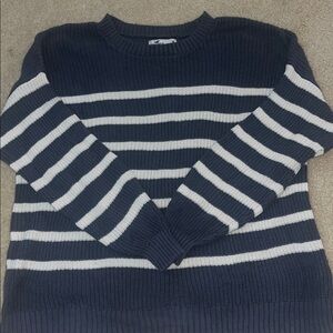 Hollister Gray Knit Sweater